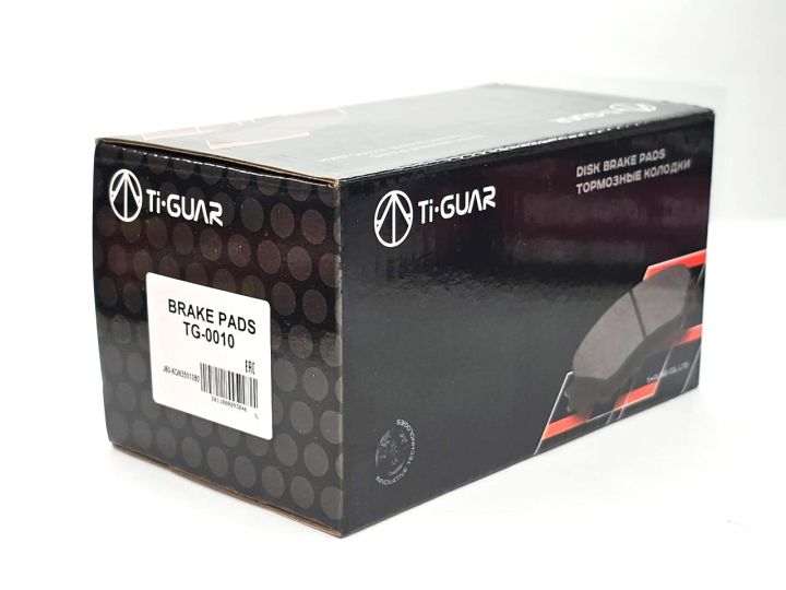 Тормозные колодки TG-0010/J60-6GN3501080 * Ti·GUAR Тормозные колодки TG-0010/J60-6GN3501080 * Ti·GUAR